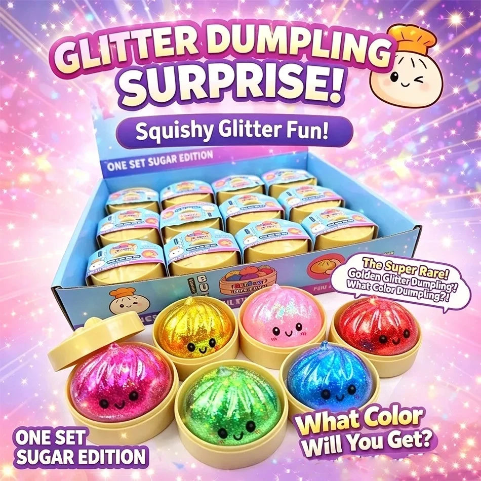 Glitter Dumpling Surprise Squish